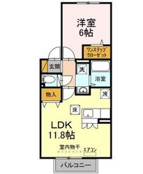 ルミエール参番館の物件間取画像